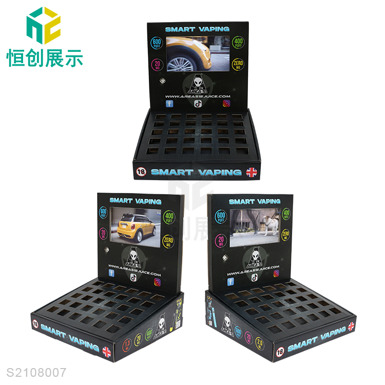 電子煙廣告機展示盒
